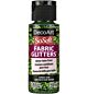 DecoArt SoSoft Fabric Glitters 59ml Textielverf Golden Jade