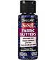 DecoArt SoSoft Fabric Glitters 59ml Textielverf Midnight Blue