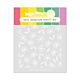 Waffle Flower Crafts Daisy Background Stencil Duo