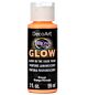 DecoArt Textielverf SoSoft Fabric Glow 59ml Orange 59ml