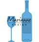 Marianne Design Creatables Wine bottle & glass