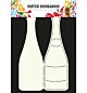 Dutch DooBaDoo Card Art Champagne bottle