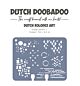 DDBD Dutch Mask Art Rollerdex pattern