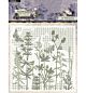 HE Embossing folder 3D Botanicals Nature's Dream 2 nr.24
