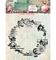 JMA Clear stamps Flower Circle Frame Sending You Love nr.796