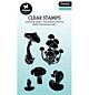 SL Clear Stamp Mushrooms Essentials nr. 878