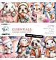 CCL Collage Paper pad candy christmas Essentials nr.497 - 36 Sheets