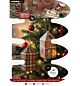 SL Giftbox Paper Pad House box Cottage Christmas nr.490 - 18 Sheets