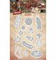 SL Cutting dies Christmas Decorations Cottage Christmas nr.1116