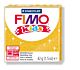 Fimo kids boetseerklei 42g glitter goud