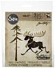 Sizzix Thinlits Die by Tim Holtz Merry Moose (7pcs) (663103)