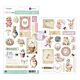 Prima Marketing Sweet Spring Chipboard Stickers (46pcs) (982133)