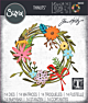 Thinlits Die by Tim Holtz Vault Funky Floral Wreath (14pcs)