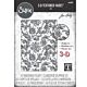 Sizzix 3D Texture Fades Embossing Folder Botanical Large A5 by Tim Holtz (666888)