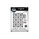 Sizzix 3-D Texture Fades Embossing Folder Kaleidoscope Large/A5 by Tim Holtz (667001)