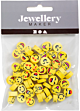 CC Klei Kralen Emoji 10 mm 60 stuks