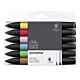 Winsor & Newton Promarker Set 6 Stuks Mid Tones