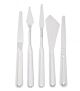 Artistline Paletmessen Plastic 5 stuks