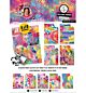 ABM Collage Paper Pad Handpainted Papers Art by Marlene nr. 493 - 20 Sheets