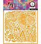 ABM Mask Doodle Frenzy Art by Marlene nr. 401