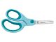 schaar Westcott Kids 13cm soft grip linkshandig ronde punt turquoise