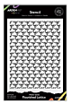 Maker Series 6x8 Inch Stencil Flourished Lattice by Katie Pertiet (ACSST0012)