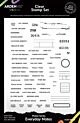 Arden Creative Maker Series 6x8 Inch Clear Stamp Set Everyday Notes (ACSCS0023)