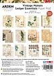 Arden Creative Vintage Makers Ledger Essentials 6x8 Inch Paper Pad (ACSPP0025)