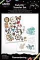 Arden Creative Remembering… 6x8 Inch Rub-On Transfer Set (ACSRO0006)