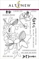 Altenew Clwar stamp Sketchy Floral