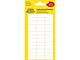 Avery etiket Zweckform 20x8mm wit blister a 234 etiketjes