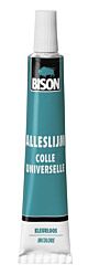 Bison Alleslijm transparant, waterbestendig 25ml tube 6310295