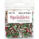 Buttons Galore Sprinkletz Embellishments 12g Merry & Bright