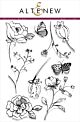 Altenew clear stamp set Botanical garden 