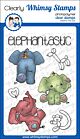Whimsy Stamps Elephantastic Elephants Clear Stamps