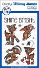 Whimsy Stamps Reindeer Games Shine Bright