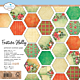 ECD Festive Holly 12x12 Inch Patterned Cardstock Festive Holly (C034)