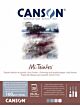 Canson MI-TEINTES® blok 20vel  24X32 160G blauw grijze kleuren