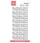 Marianne Design Stickers, Music Notes