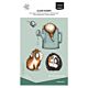Vaessen Creative • Clear Stamps Guinea Pigs 4 7st