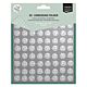 Vaessen Creative • 3D Embossing folder Baubles by Carla Creates 15x15 cm