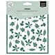 Vaessen Creative • Stencil by Carla Creates Leaves 15x15cm   