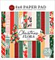 Joyful Christmas Flora 6x6 Inch Paper Pad (CBJCF340023)