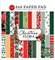 Merry Christmas Flora 6x6 Inch Paper Pad (CBMCF332023)