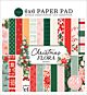 Peaceful Christmas Flora 6x6 Inch Paper Pad (CBPCF341023)