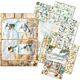 Ciao Bella Summer Days A5 Rice Paper Mixed (8pcs) (CBRS017)