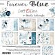 Craft O' Clock FOREVER BLUE - a set of papers 20,3x20,3cm
