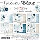 Craft O' Clock FOREVER BLUE - a set of papers 15,25x15,25cm