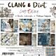 Craft O' Clock CLANG & DIRT - a set of papers 15,25x15,25cm