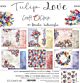 Craft O' Clock TULIP LOVE - a set of papers 30,5x30,5cm  